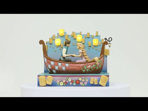 A Dream Come True (Tangled Boat with LED Lanterns)