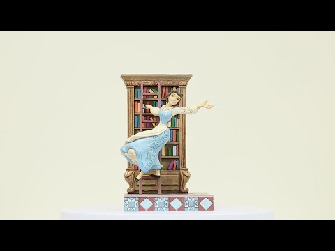 A World of Books (Belle on Bookcase) - Disney Traditions by Jim Shore
