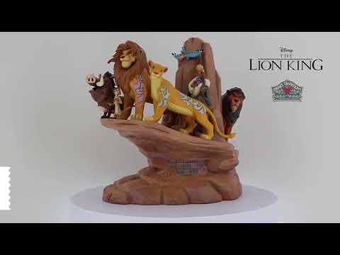 Pride Rock (Lion King Carved in Stone) - Disney Traditions by Jim Shore