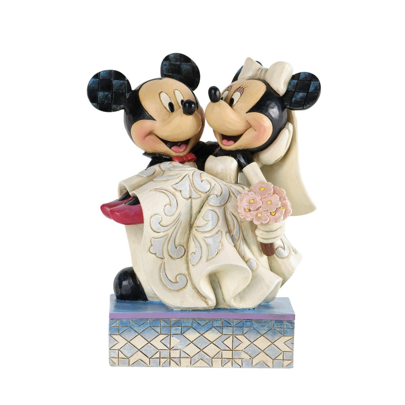 Congratulations - Mickey & Minnie Mouse Figurine - Disney Traditions by Jim  Shore