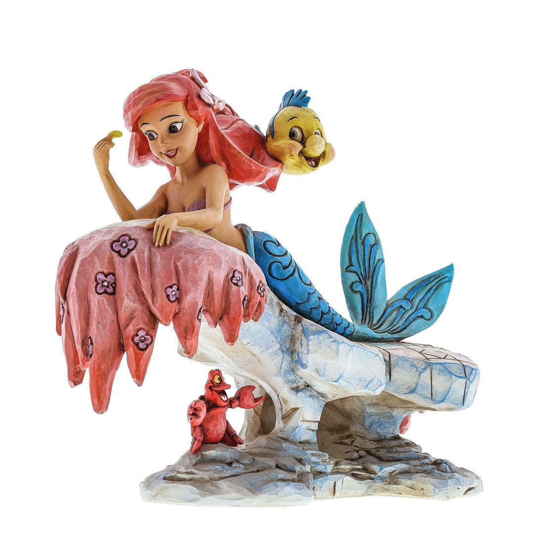 Dreaming Under The Sea - Ariel Figurine - Disney Traditions by Jim Shore - Jim Shore Designs UK