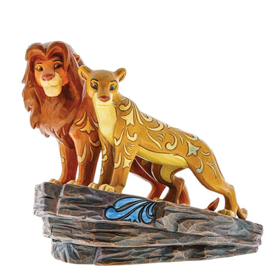 Love at Pride Rock - Simba and Nala Figurine - Disney Traditions by Jim Shore - Jim Shore Designs UK