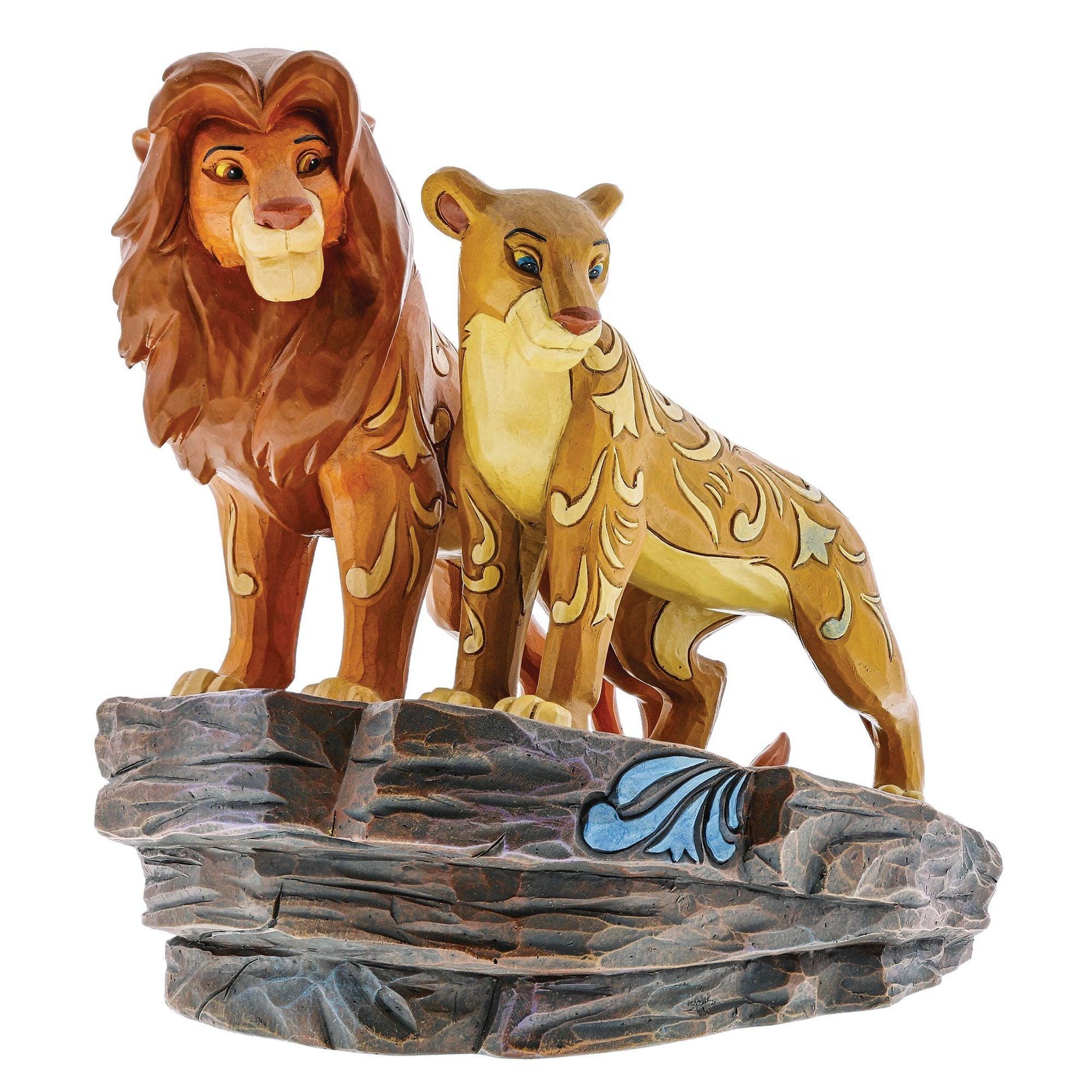 Love at Pride Rock - Simba and Nala Figurine - Disney Traditions