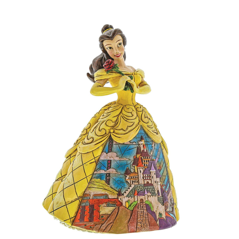 Jim Shore Disney Traditions: White Woodland Belle and Beast Figurine  4062247