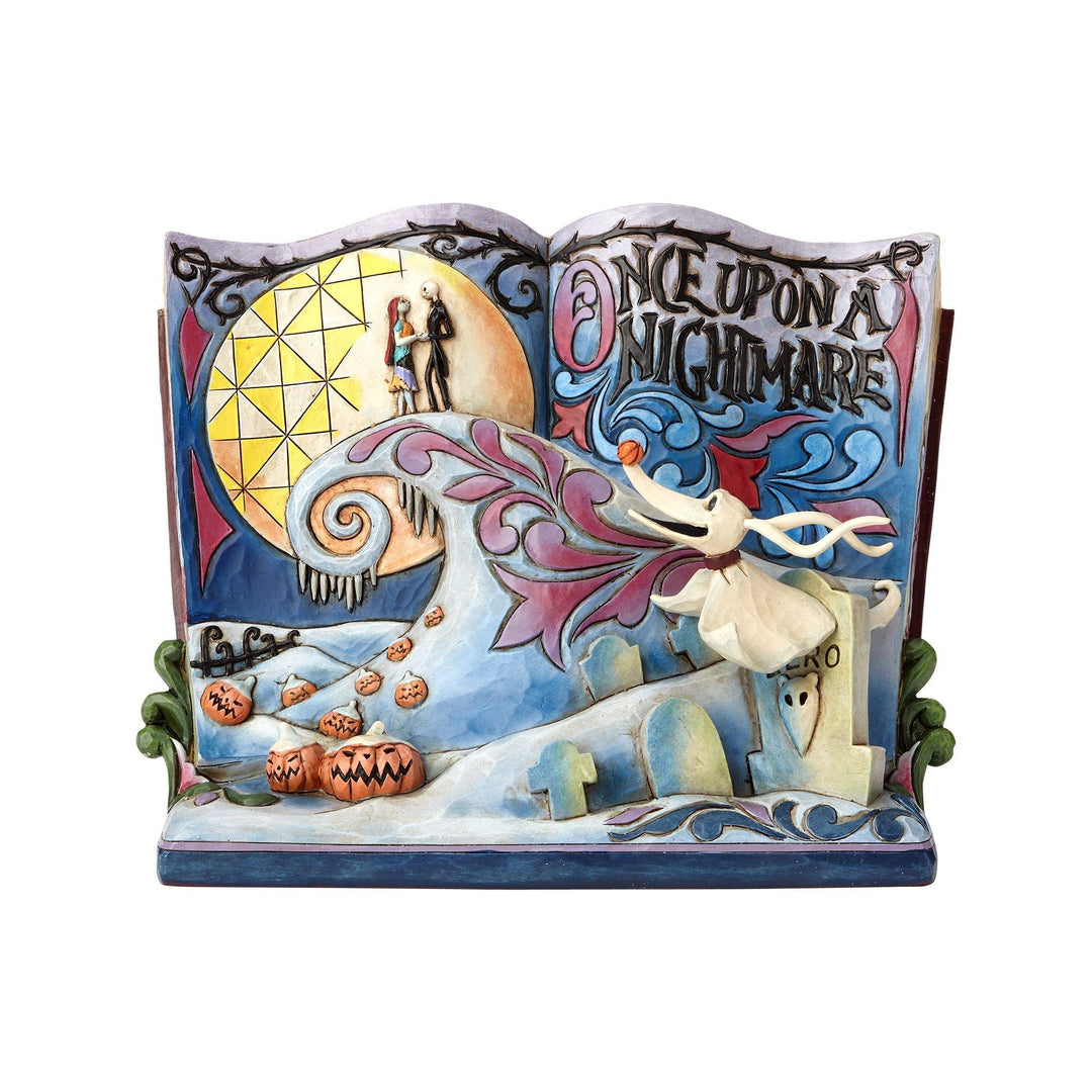 Once Upon A Nightmare (Storybook Nightmare Before Christmas Figurine)- Disney Traditions by Jim Shore - Jim Shore Designs UK