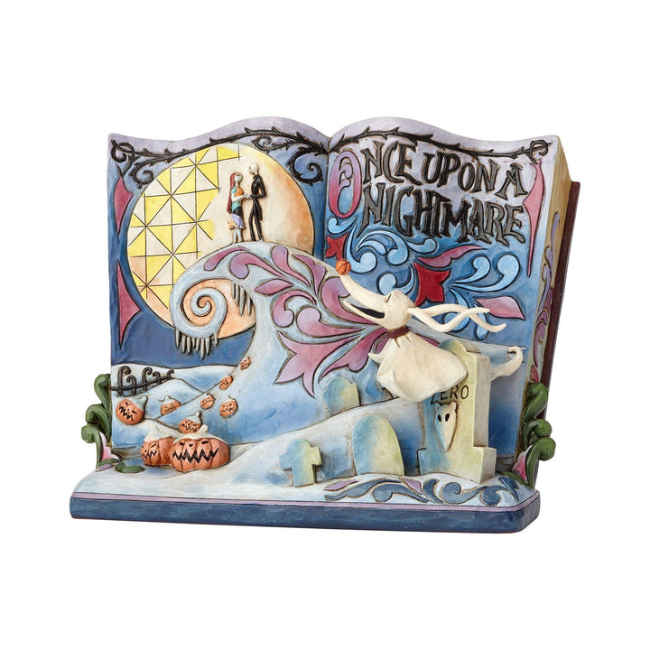 Once Upon A Nightmare (Storybook Nightmare Before Christmas Figurine)- Disney Traditions by Jim Shore - Jim Shore Designs UK