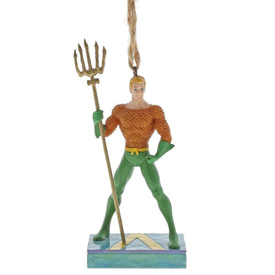 Aquaman Silver Age Hanging Ornament - DC Comics by Jim Shore - Jim Shore Designs UK