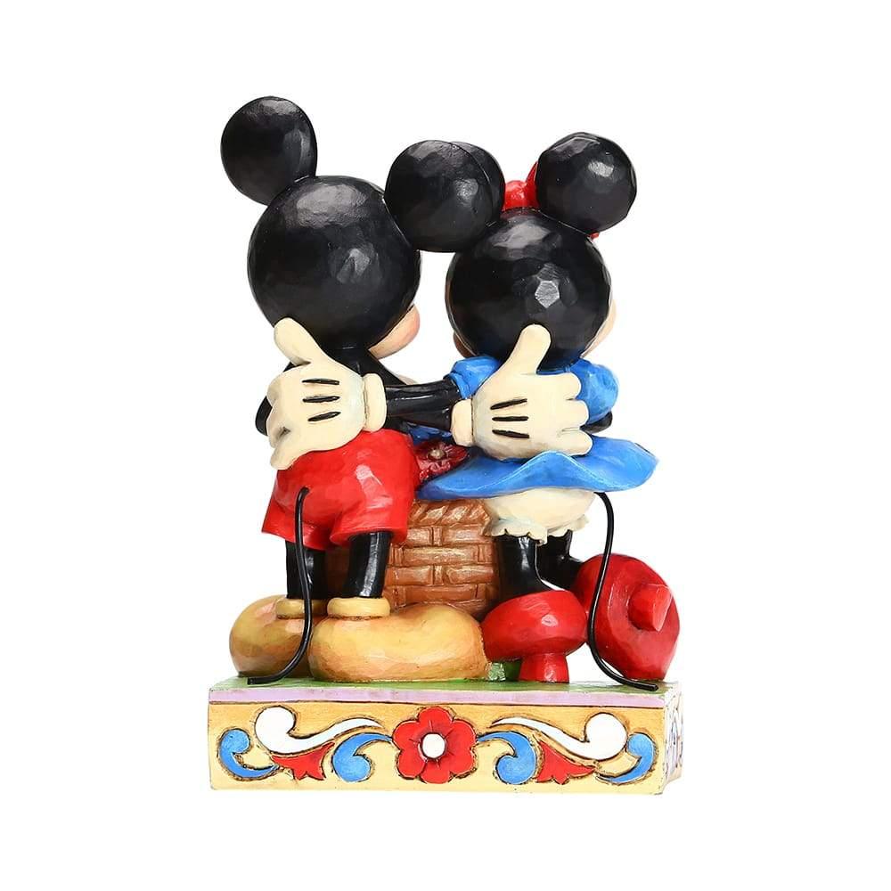 Mickey and Minnie with Flowers Figurine - Disney Traditions by Jim Shore - Jim Shore Designs UK