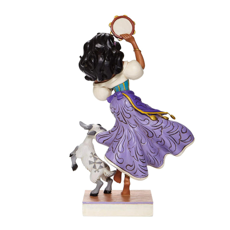 Twirling Tambourine Player -Esmeralda and Djali Figurine- Disney Traditions by Jim Shore - Jim Shore Designs UK