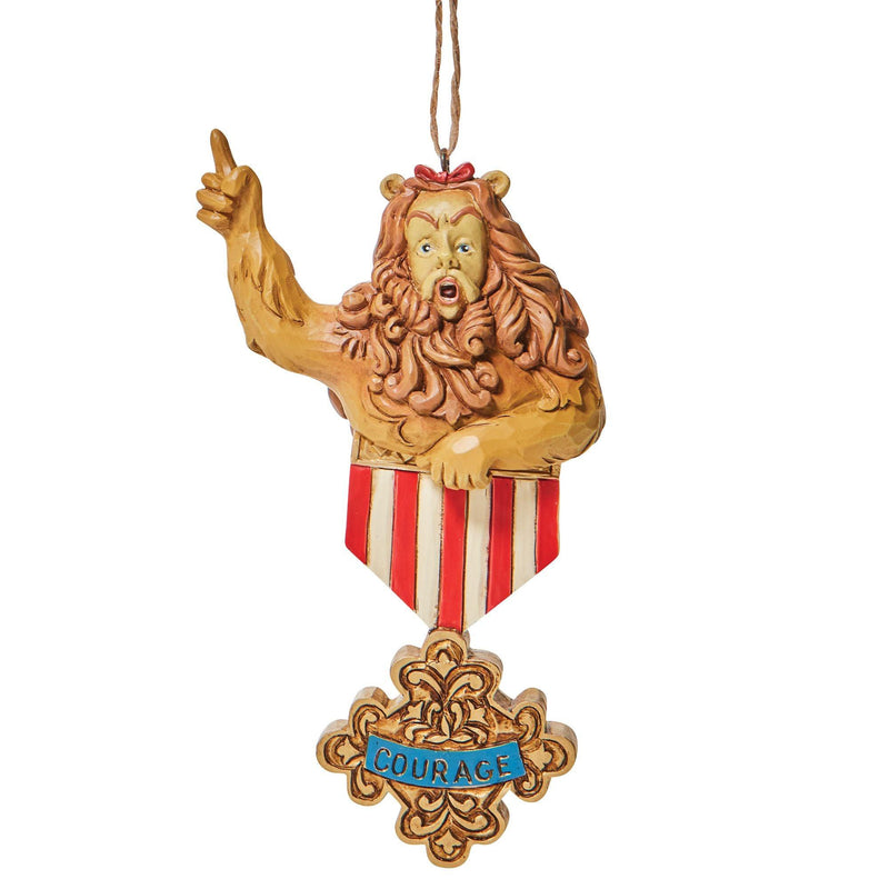 Cowardly Lion Courage (Hanging Ornament) - Jim Shore Designs UK