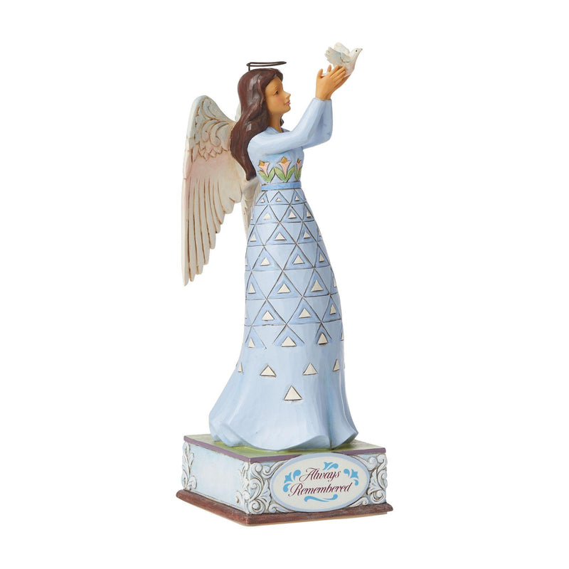 Always Remembered (Bereavement Angel Figurine) - Heartwood Creek by Jim Shore - Jim Shore Designs UK