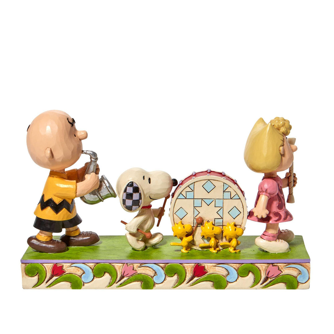 A Playful Parade (Peanuts Parade Figurine) - Peanuts by Jim Shore - Jim Shore Designs UK