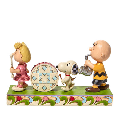 A Playful Parade (Peanuts Parade Figurine) - Peanuts by Jim Shore - Jim Shore Designs UK