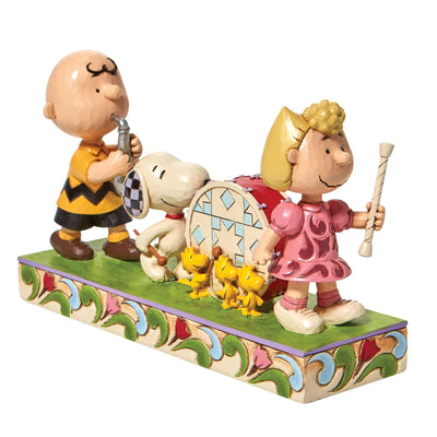 A Playful Parade (Peanuts Parade Figurine) - Peanuts by Jim Shore - Jim Shore Designs UK