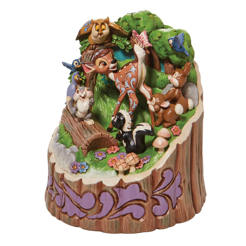 Forest Friends (Bambi Carved by Heart) Disney Traditions by Jim Shore - Jim Shore Designs UK