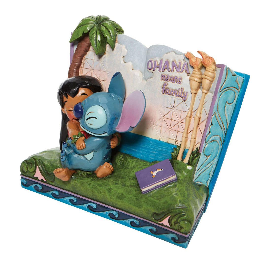 Lilo and Stitch Story Book Figurine - Disney Traditions by Jim Shore - Jim Shore Designs UK