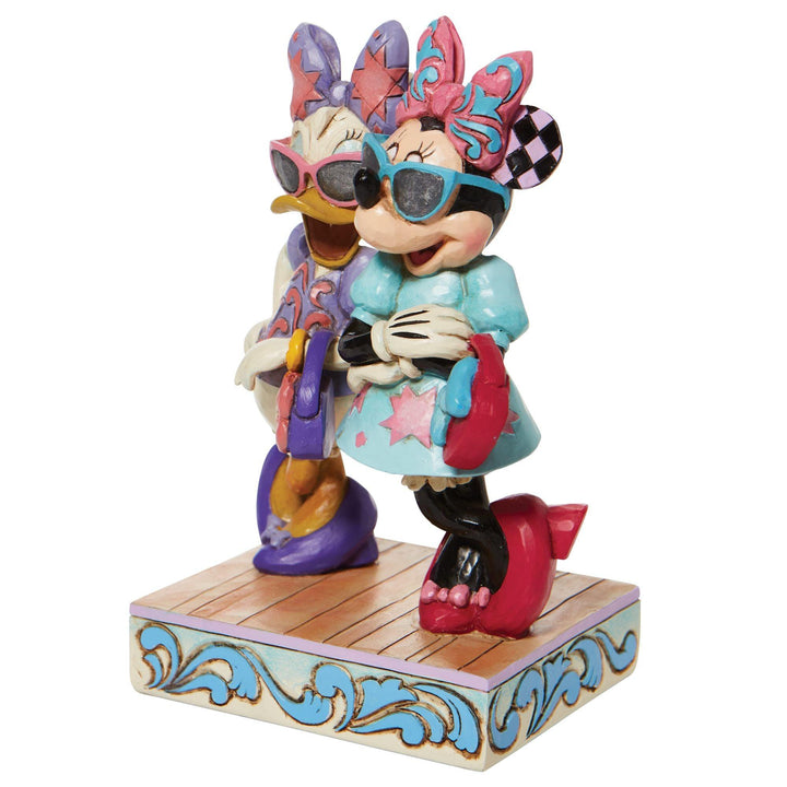 Fashionable Friends (Minnie Mouse and Daisy Figurine) - Disney Traditions by JimShore - Jim Shore Designs UK