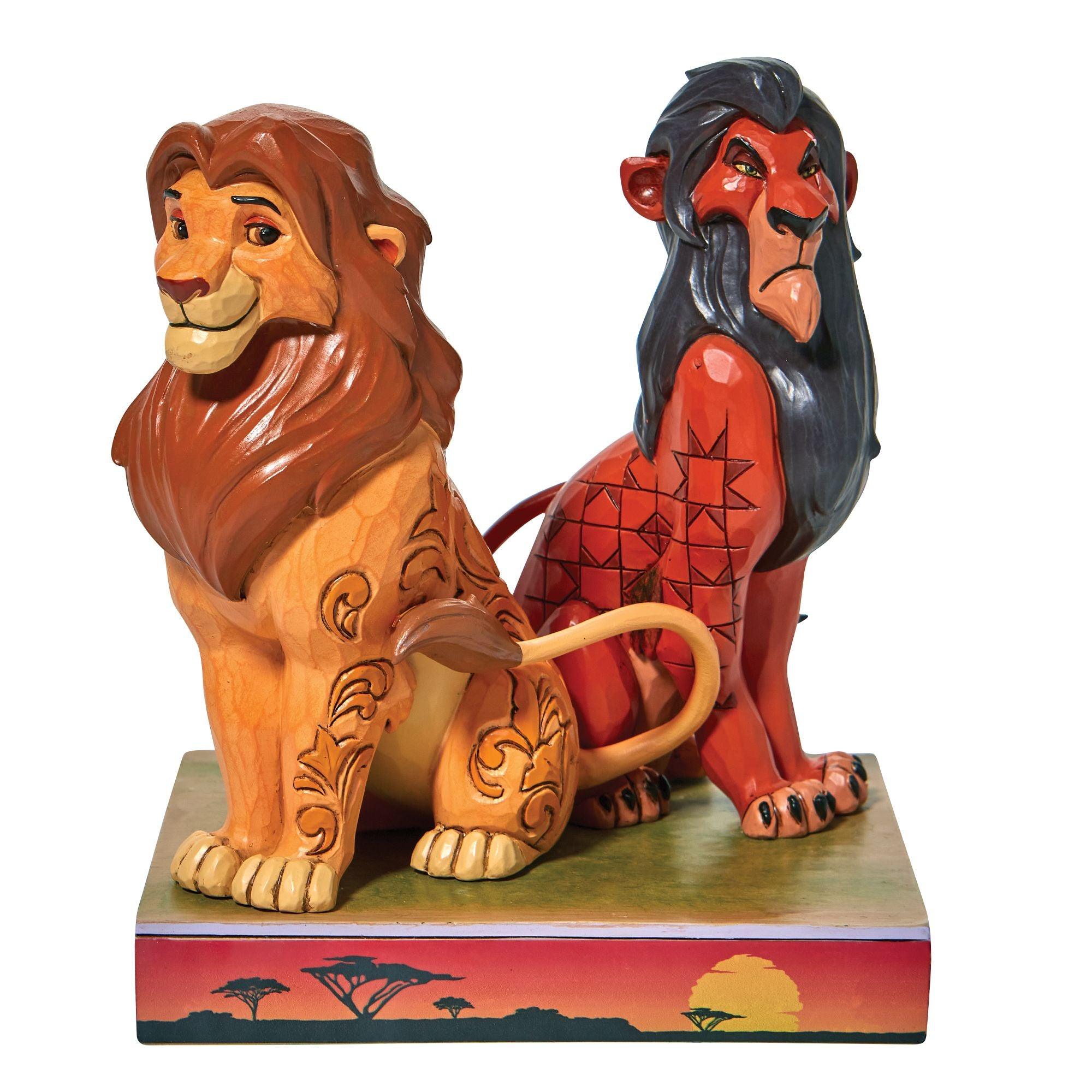 Enesco Disney Lion King hotsell Ornament Set Rare Rafiki / Simba / Timon / Pumbaa / Scar