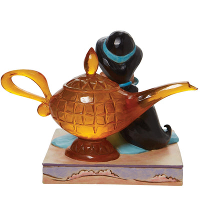 Jasmine and Genie Lamp Figurine - Disney Traditions by Jim Shore - Jim Shore Designs UK