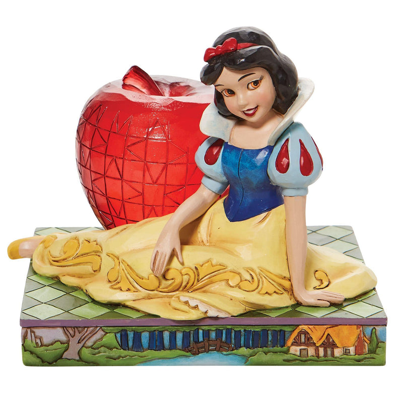 Snow White with Apple Figurine - Disney Traditions by Jim Shore - Jim Shore Designs UK