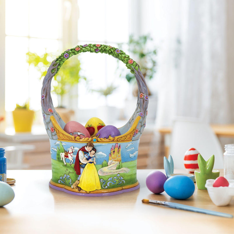 The Tale That Started Them All Snow White Basket Disney Traditons by Jim Shore - Jim Shore Designs UK