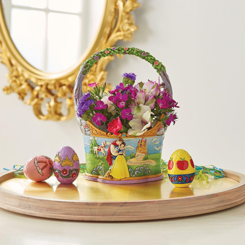 The Tale That Started Them All Snow White Basket Disney Traditons by Jim Shore - Jim Shore Designs UK