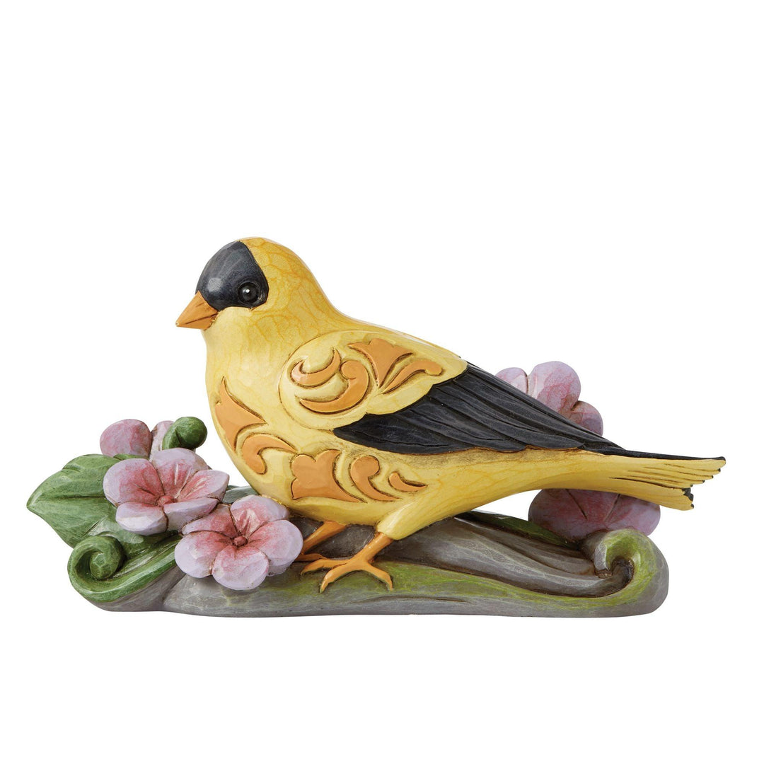 Golden Harmony (Goldfinch Figurine) - Heartwood Creek by Jim Shore - Jim Shore Designs UK