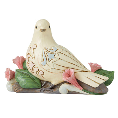 Peaceful Messenger (White Dove Figurine) - Heartwood Creek by Jim Shore - Jim Shore Designs UK