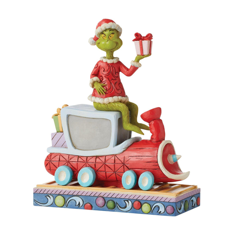 Grinch on Train Figurine - Jim Shore Designs UK