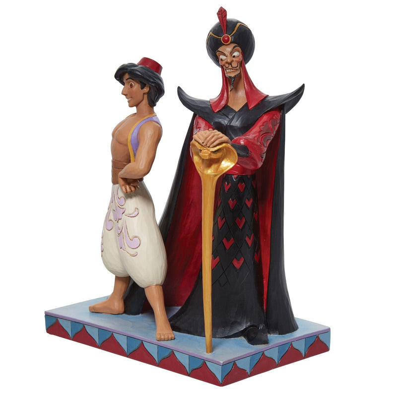 Aladdin and Jafar Good Vs. Evil - Disney Traditions by Jim Shore - Jim Shore Designs UK