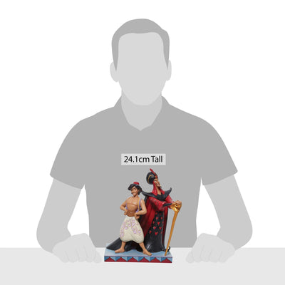 Aladdin and Jafar Good Vs. Evil - Disney Traditions by Jim Shore - Jim Shore Designs UK