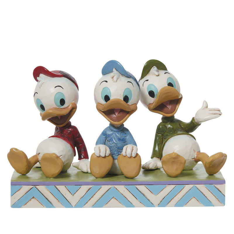 Terrific Trio (Huey Dewey & Louie Figurine) - Disney Traditions by Jim Shore - Jim Shore Designs UK