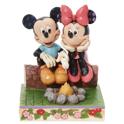 Mickey & Minnie Campfire Figurine - Disney Traditions by Jim Shore - Jim Shore Designs UK