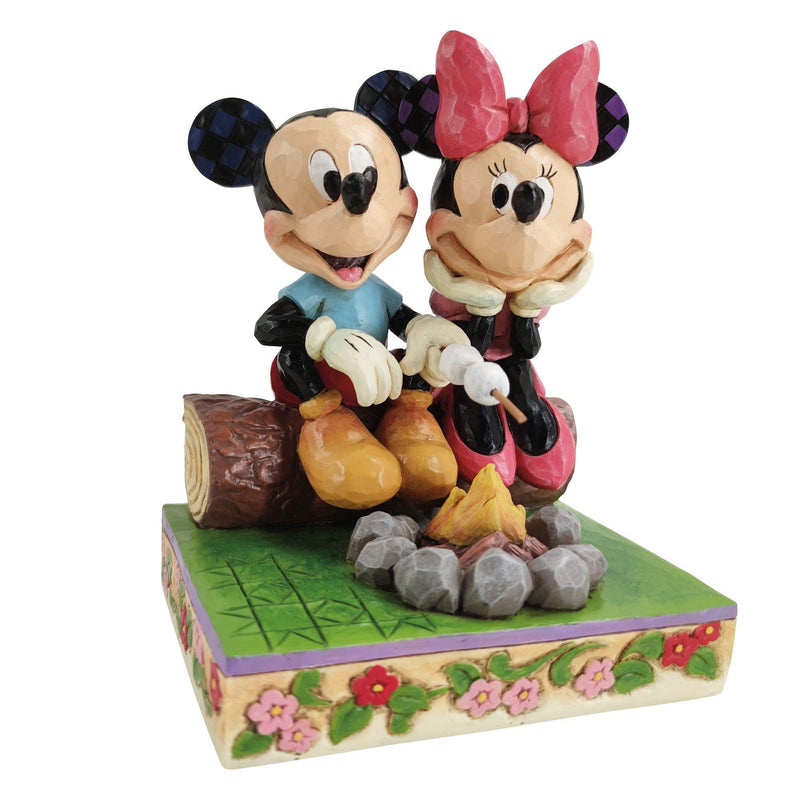Mickey & Minnie Campfire Figurine - Disney Traditions by Jim Shore - Jim Shore Designs UK