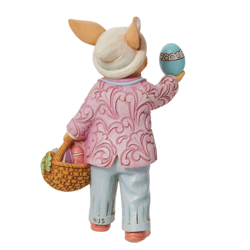 Pint Size Bunny with Egg - Heartwood Creek by Jim Shore - Jim Shore Designs UK