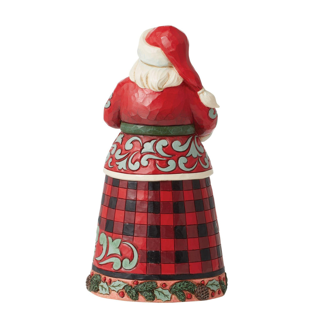 Highland Glen Mr & Mrs Claus Figurine - Heartwood Creek by Jim Shore - Jim Shore Designs UK