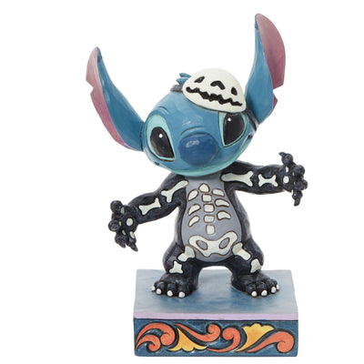 Stitch Skeleton Figurine - Disney Traditions by Jim Shore - Jim Shore Designs UK
