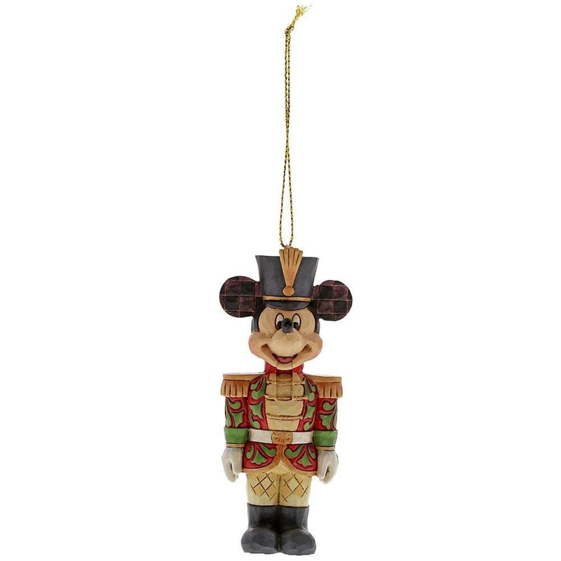 Mickey Mouse Nutcracker Hanging Ornament - Disney Traditions by Jim Shore - Jim Shore Designs UK