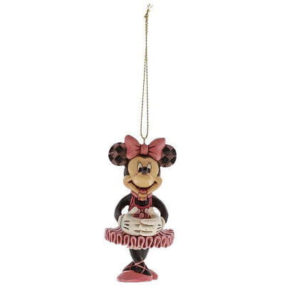 Minnie Mouse Nutcracker Hanging Ornament - Disney Traditions by Jim Shore - Jim Shore Designs UK