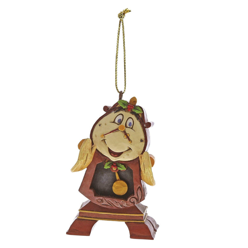 Cogsworth Hanging Ornament - Disney Traditions by Jim Shore - Jim Shore Designs UK