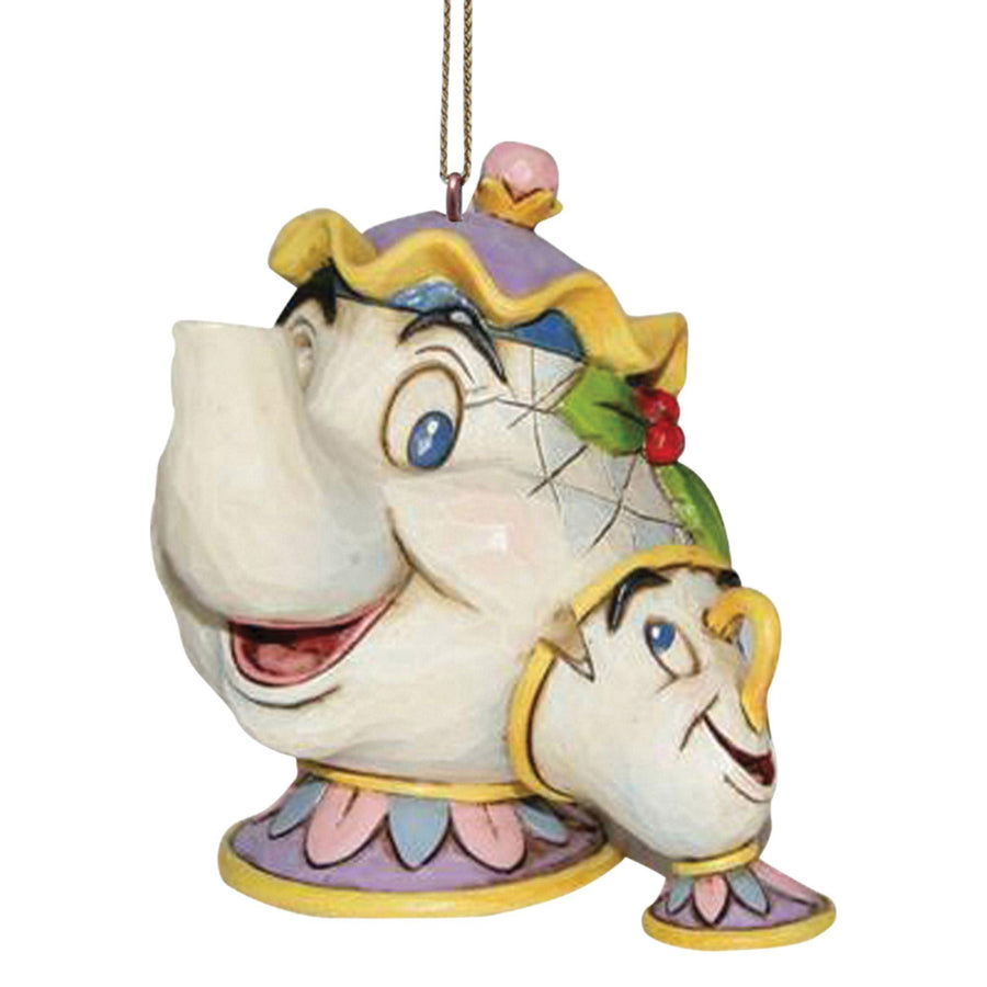 Mrs Potts & Chip Hanging Ornament - Disney Traditions by Jim Shore - Jim Shore Designs UK