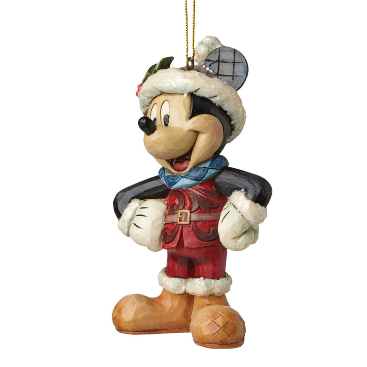 Sugar Coated Mickey Mouse Hanging Ornament - Disney Traditions by Jim Shore - Jim Shore Designs UK