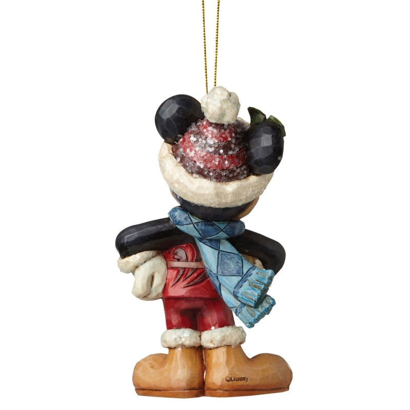 Sugar Coated Mickey Mouse Hanging Ornament - Disney Traditions by Jim Shore - Jim Shore Designs UK