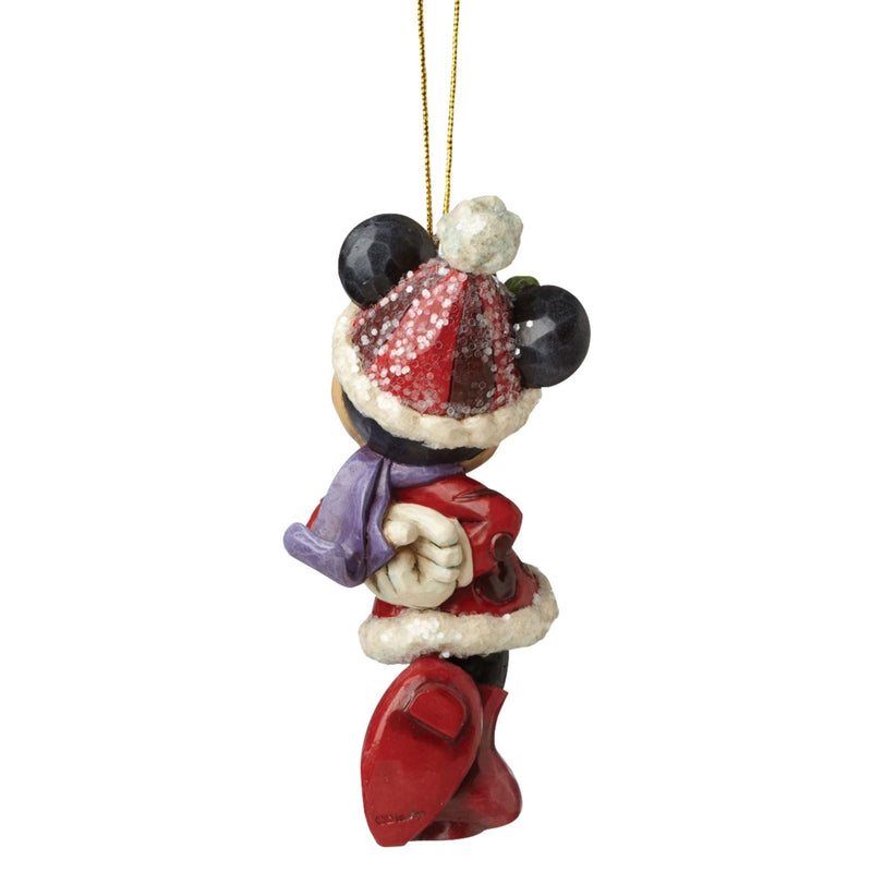 Sugar Coated Minnie Mouse Hanging Ornament - Disney Traditions by Jim Shore - Jim Shore Designs UK