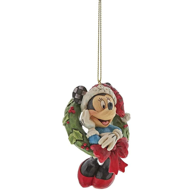 Disney Traditions by Jim Shore Minnie Mouse Hanging Ornament - Jim Shore Designs UK