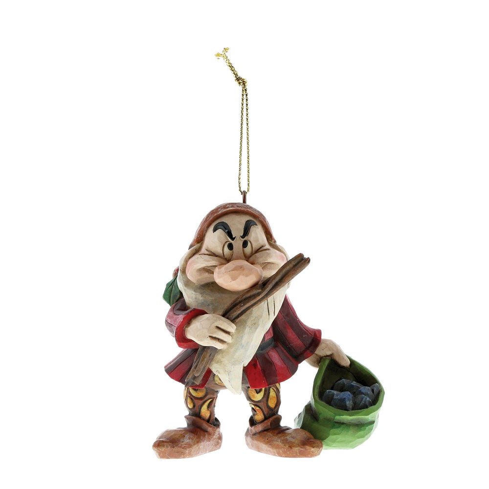 Grumpy Snow White Hanging Ornament - Disney Traditions by Jim Shore - Jim Shore Designs UK